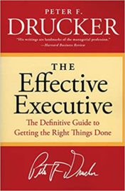 The Effective Executive - Peter Drucker - Book Cover